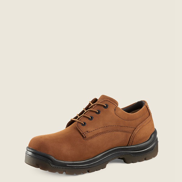 Red Wing Oxford Brown - Mens King Toe® - Safety Toe - 0961-XLKFH